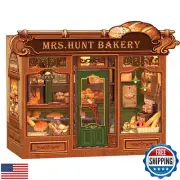 CUTEBEE Book Nook Kit, DIY Miniature House Kits for Adult and Teens, Dollhous