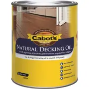 Cabot's 1L Jarrah Natural Decking Oil