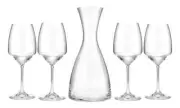 Crystalex Bohemia 31A48/SET Giselle 5-pcs Wine Set
