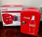 Coca-Cola Classic Thermoelectric Cooler Mini Koolatron Holds 6 12oz Cans NIB