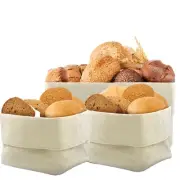 Bread serving basket .Bread bowl for kitchen decor and storage bread organize...