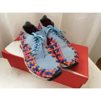 在飛比找蝦皮購物優惠-Nike_編織鞋_水藍彩編_air footscape wo