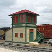NEW Bachmann 35113 Falls Junction Switch Tower Building HO Scale FREE US SHIP