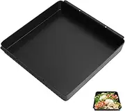 Non-Stick Griddle Plate for Ninja XSKOCTPN Woodfire OO100 Series,12” x 12” Cooking Baking Pan for Ninja Woodfire Outdoor Pizza Oven Grill Accessories, Pre-Seasoned