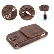 For Telstra Essential Plus 2 3 Workman Waist Belt Clip Loop Card Case Holster