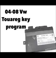 Vw Touareg Key Program. Lost Your Key ? Not Problem 02-08