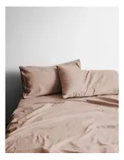 [Aura Home] Halo Organic Cotton Sheet Set in Rosewater