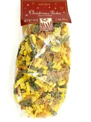 Christmas Pasta Semolina (Tree, Star, Santa Shapes) 1 lb German ALB-GOLD 06/25
