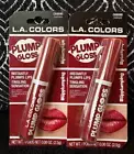 2pk LA COLORS MADNESS C68090 PLUMP GLOSS FULL LIPS LIPSTICK RICH SHINE LIPGLOSS