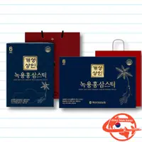 在飛比找蝦皮購物優惠-[現貨] 韓國 6年根鹿茸紅蔘飲 30包/100包 韓國人蔘