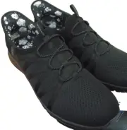 NEW***SKECHERS Slip-Ins 40/10M mesh SNEAKERS all black!