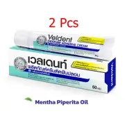 Pack of 2 x 60g Veldent Denture Adhesive Cream Peppermint Flavor Firmly Stuck