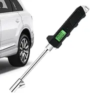 Car Tire Pressure Gauge | Double Head Car Tire Air Pressure Gauge LCD - Tyre Maintenance Handheld Pressure Gauge with Four Measurement Units for RV, Truck
