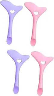 Beatifufu 4 Pcs Eyeliner Marscara Drawing Tools Lash Tool Mascara Drawing Mascara Guard Applicator Eyelash Mask Eye Cosmetics Lash Mascara Make up Mascara Eyeshadow