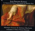 RAMEAU / ZANETTI / MACLEOD - SURPRISES DE L'AMOUR NEW CD