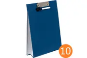 Colourhide Clipboard Easel Standing with Whiteboard Eraser Marker Blue Pack 10