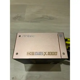 二手電供：Antec安鈦克電源供應器1000w 80+金牌！功能正常，原廠保固中！售出不退！中壢可面交