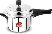 Pigeon - Inox Stainless Steel Outer Lid Induction Base Pressure Cooker - Cook delicious food in less time: soups, rice, legumes, and more - 5 Liter