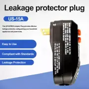 Leakage Protection Adaptor Plug Circuit Breaker Outlet for Enhanced Home Safety