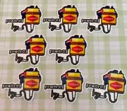 Planar resin pack flatback acrylic X 8 POWERED by vegemite