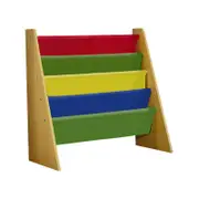 Levede Wooden Kids Children Bookcase Bookshelf Toy Organiser Storage Bin Rack