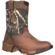 Rocky Unisex Kids' 6" Aztec Wellington Boot Mossy Oak Break Up Infinity - FQ0003