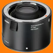 Sigma TC-2001 2x Teleconverter for Canon - Brand New