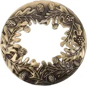 NUOBESTY Candle Jar Lid Cover Antique Zinc Alloy Pinecone Topper Sleeve for Decorative Candle Shades Enhances Aesthetic Appeal Consistent Burning for Rustic Home Decor