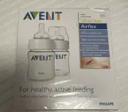 Avent Airflex Bottles x 2 NIP (baby100)