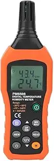 PM6508 Digital Hygrometer, Temperature Humidity Meter with LCD Display, Hygrometer Thermometer Weather Station Tester for Indoor Industrial
