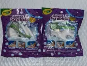 2x Crayola Scribble Scrubbie Pets Scribble Scrub & Scribble Again New Sealed