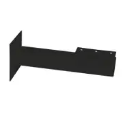Sandleford Black Wall Mount Letterbox Post