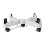 X-shape PC Computer CPU Stand Tower Holder Computer Case Stand with Swivel Mobile Castors/Wheels Adjustable