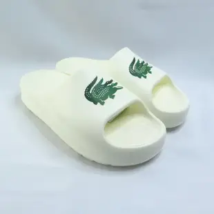 LACOSTE Serve Slide 2.0 女款 防水拖鞋 45CFA0005WG1 奶油白【iSport愛運動】