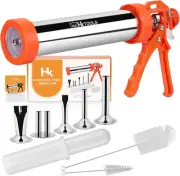 Jerky Gun Kits, Jerky Maker Gun, Beef Jerky Gun, 2.5 Pound Stainless Steel Sausa