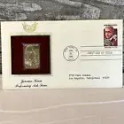 JEROME KERN PERFORMING ARTS SERIES 1ST DAY USPS 22KT GOLD REPLICA STAMP