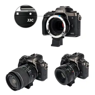 JJC EF-EOS M 轉接環相機鏡頭自動對焦適配器 佳能Canon EOS M5 M6 M50 Mark II 適用