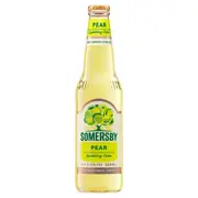 Somersby Pear Cider, Easy Drinking Sparkling Cider, 4.5% ABV, 330mL (Case of 24 Bottles)