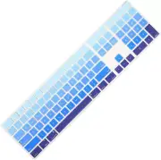 Ombre Blue Cover for Apple Imac Magic Wireless Keyboard with Numeric Keypad MQ05