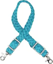 CHALLENGER Horse Western Nylon Braided Wither Breast Collar Strap Turquoise 105J07TL