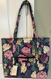 Vera Bradley THE BRADLEY Large Vera Tote Bag - Exclusive Bradley Hotel Pattern