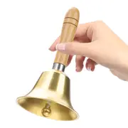 Super Loud Hand Bell Brass Call Bell Ring Bell For Elderly At Home Wedding Office Dinner