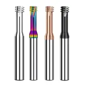 Metal Thread Cutter Bit Durable Aluminum Tungsten Steel Processing Mills Tools