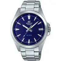 在飛比找森森購物網優惠-CASIO 卡西歐 EDIFICE 簡約運動風大三針手錶-藍