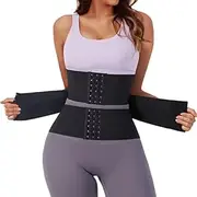 Waist Trainer for Women - Adjust Your Snatch | Triple Trainer Wrap, Tummy Wrap Waist Trimmer for Women Compression Wrap