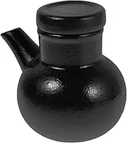 Kitchen Oil Dispenser Bottle Ceramic Oil Pot Soy Sauce Dispenser Large Capacity Ceramic Olive Oil Container Japanese Style