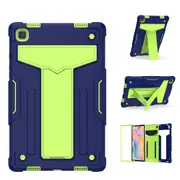 MCC T-Style Shockproof Samsung Galaxy Tab A7 10.4" Case Cover Kids T500 [Blue+Green]
