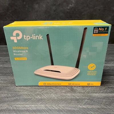 TP-Link TL-WR841N 2.4GHz N300 300Mbps Wireless WiFi Router / AP / Range Extender