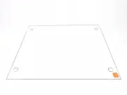 310mm x 370mm Borosilicate Glass Plate w/ Screw Hole for Tevo Tornado 3D Printer