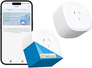 Meross 2 Pack Smart Plug Apple HomeKit Supported - 4 Wire, Two-prong Plug